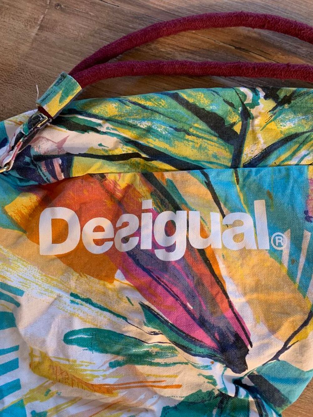Sac femme en coton \'\' Desigual \'\' Maroquinerie