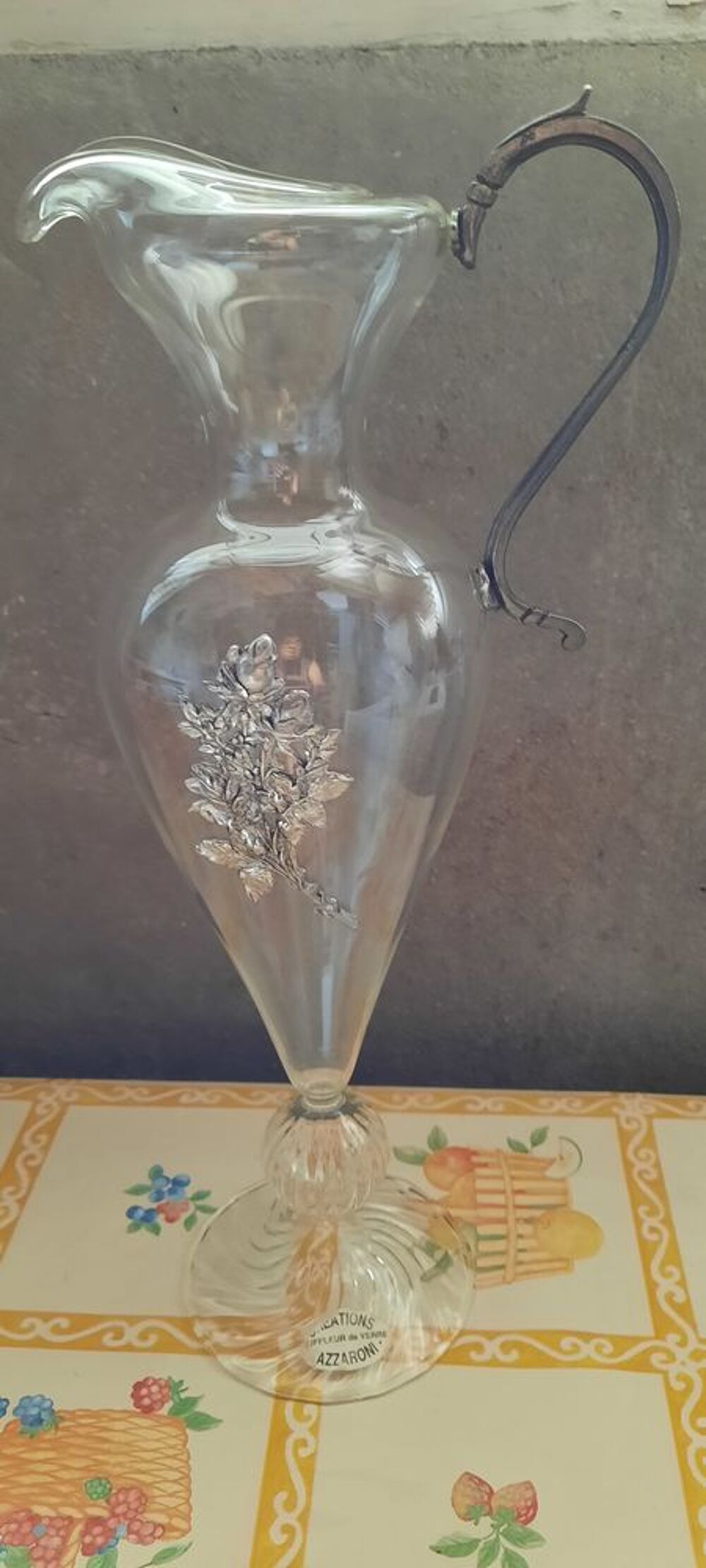 VASE EN VERRE SOUFFLE Décoration