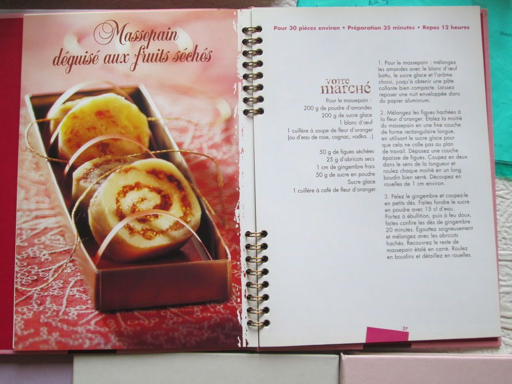 Lot de 5 livres de recettes La cuisine des m&eacute;tiers Livres et BD
