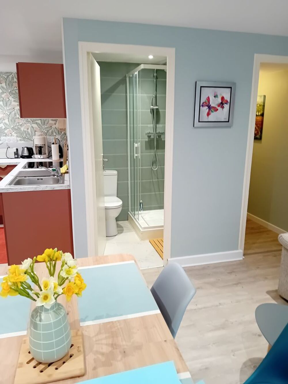 Location Appartement F2 MEUBLE LE TREPORT 76470 Le tréport