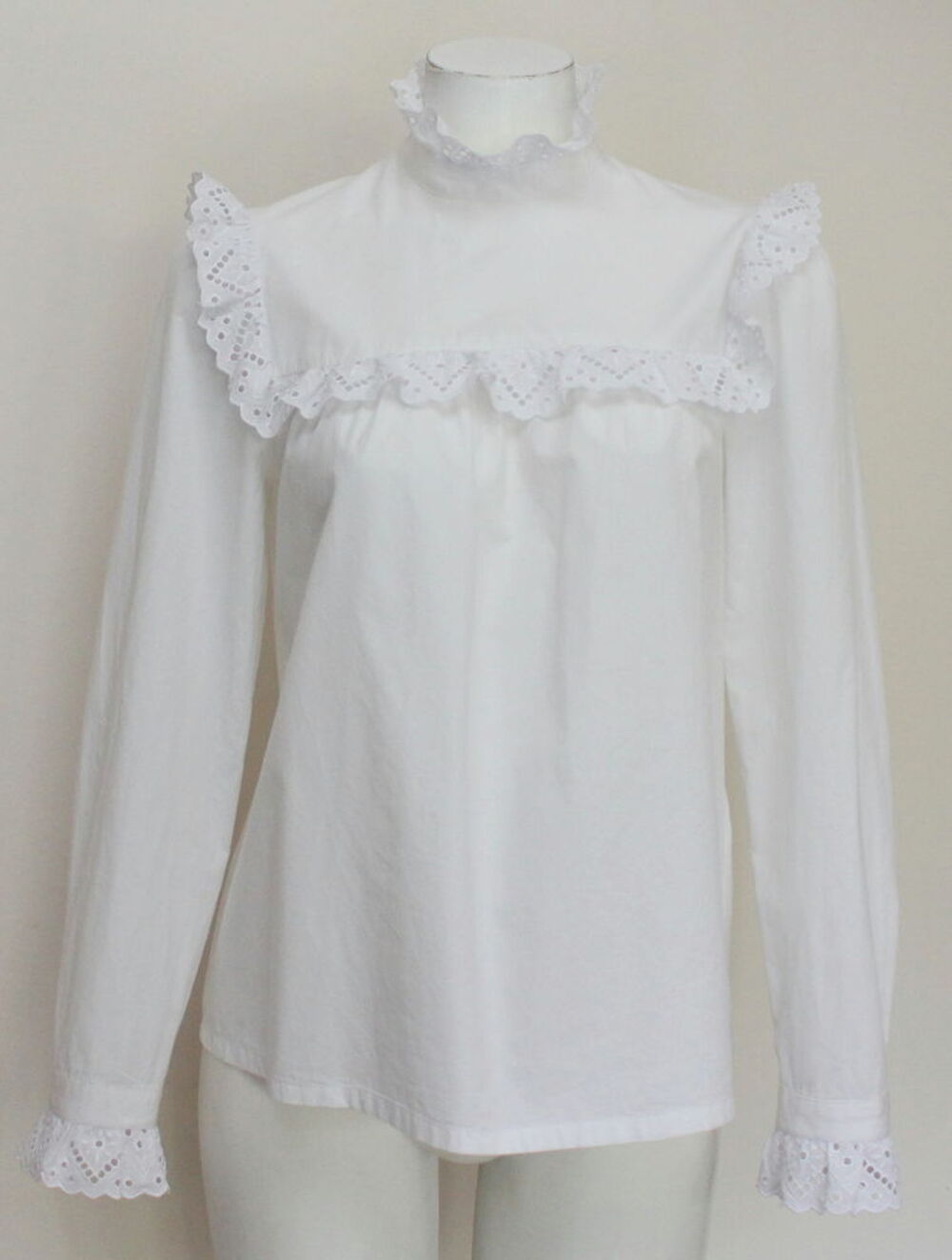 Blouse dentelles CLAUDIE PIERLOT T.36 Fr Vêtements