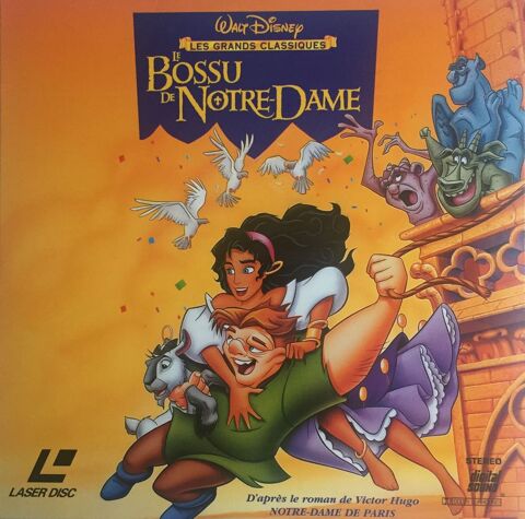 Le Bossu de Notre Dame Laserdisc  pour collectionneur 8 Jou-ls-Tours (37)