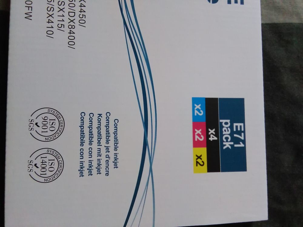  cartouches g&eacute;n&eacute;riques d'imprimante Epson Stylux SX415 Matériel informatique