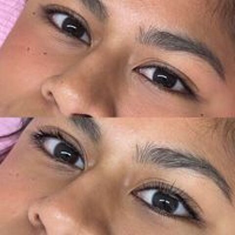   Rehaussement de cils et browlift avec teinture à 20€ 