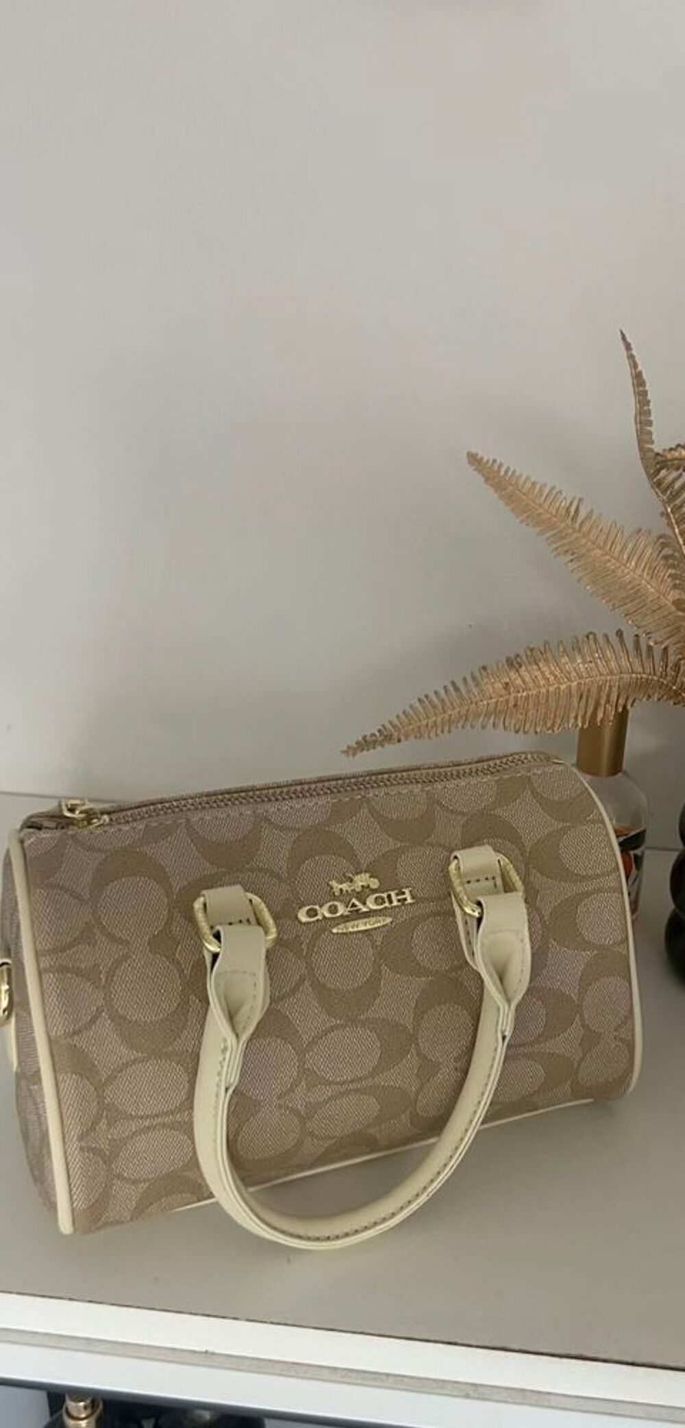 bolso de mano Coach Rowan Mini Vêtements