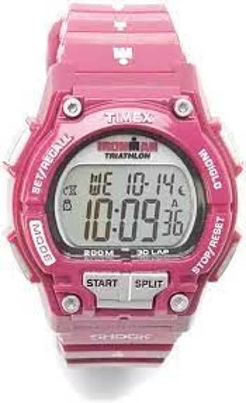 Montre TIMEX original IRON MAN TRIATHLON femme neuve rose Vannes (56)