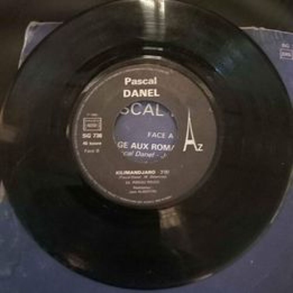 45 Tours : Pascal Danel : la plage aux romantiques CD et vinyles