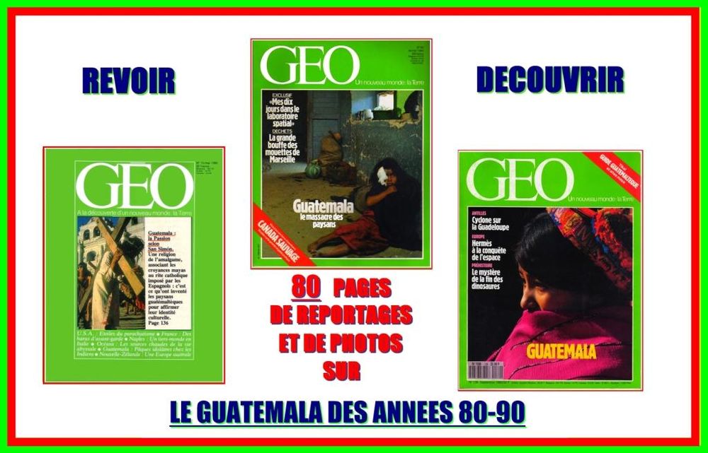 LE GUATEMALA DES ANN&Eacute;ES 80-90 Livres et BD
