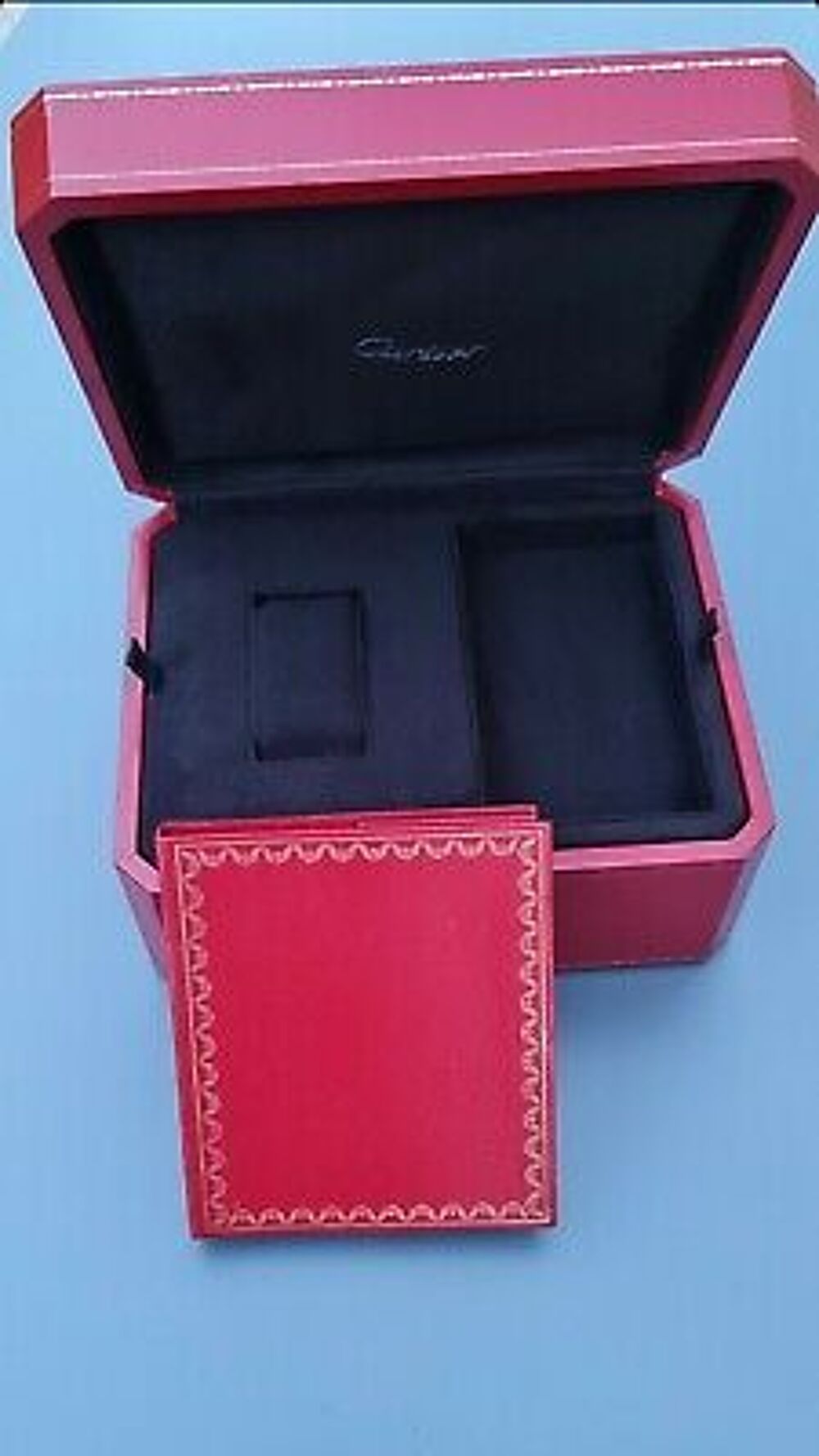 GRAND COFFRET BO&Icirc;TE RARE VINTAGE POUR MONTRE CARTIER Bijoux et montres