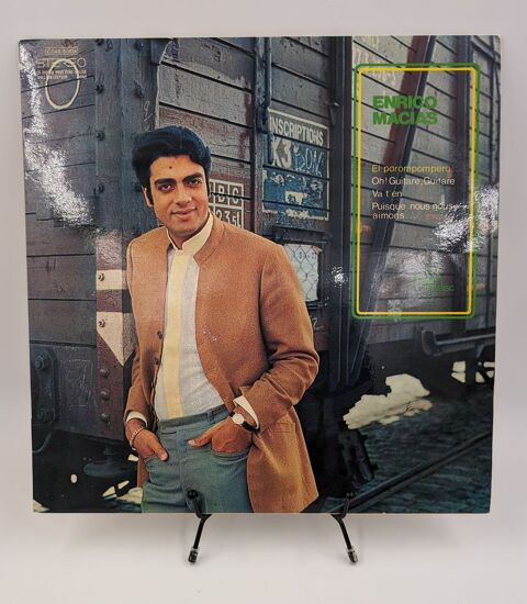 Vinyle 33 tours Enrico Macias El Porompompero en pochette 5 Vulbens (74)