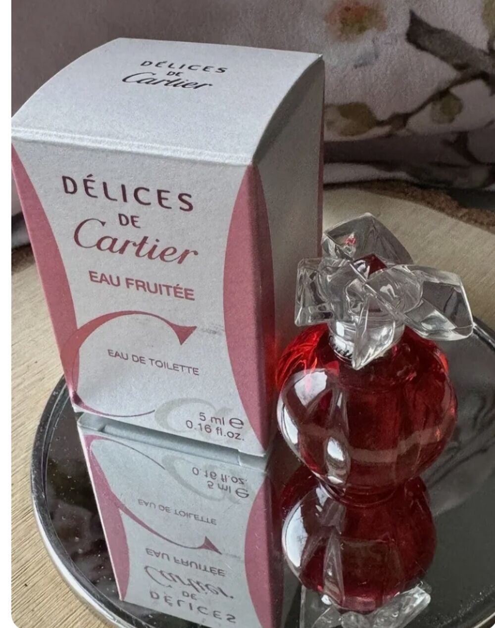 miniature de parfum cartier 