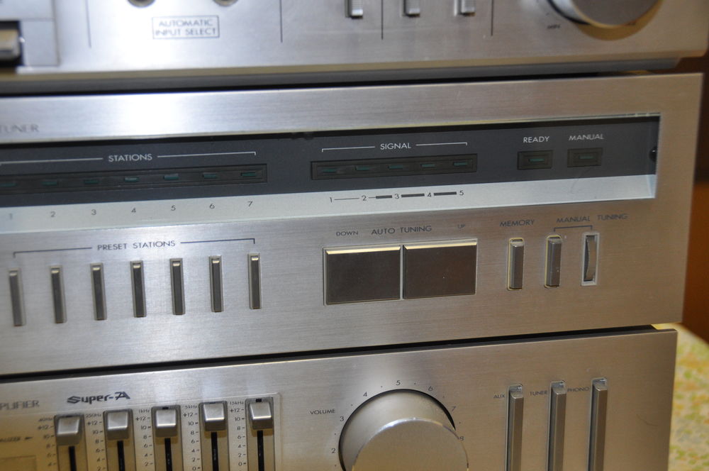 Platine Philips AF 729 / Ampli/Tuner/Lecteur cassettes JVC Audio et hifi