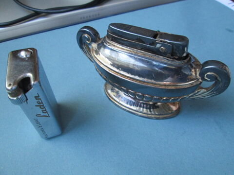 Briquets anciens Laden et Silver match (lot de 2) 10 Herblay (95)