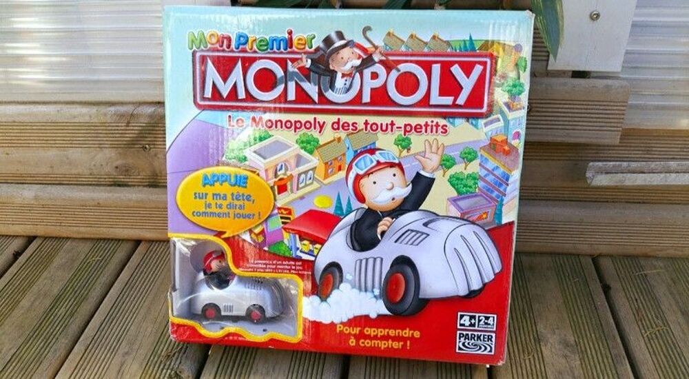 Parker - Jeu de soci&eacute;te - Mon Premier Monopoly - Le Monopoly des tout-petits Jeux / jouets