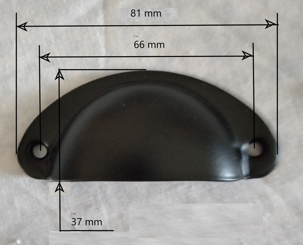 5 poign&eacute;es coquille. Bricolage