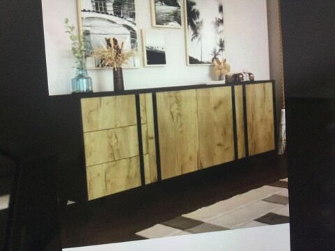 Buffet bas, table + 4 chaises 480 Vermenton (89)