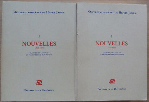 Lot 2 livres   Oeuvres Compltes de Henry James  50 Metz (57)