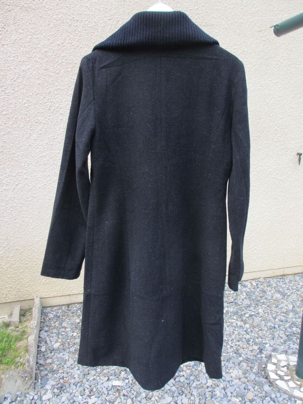 Manteau noir femme taille 38 Vtements