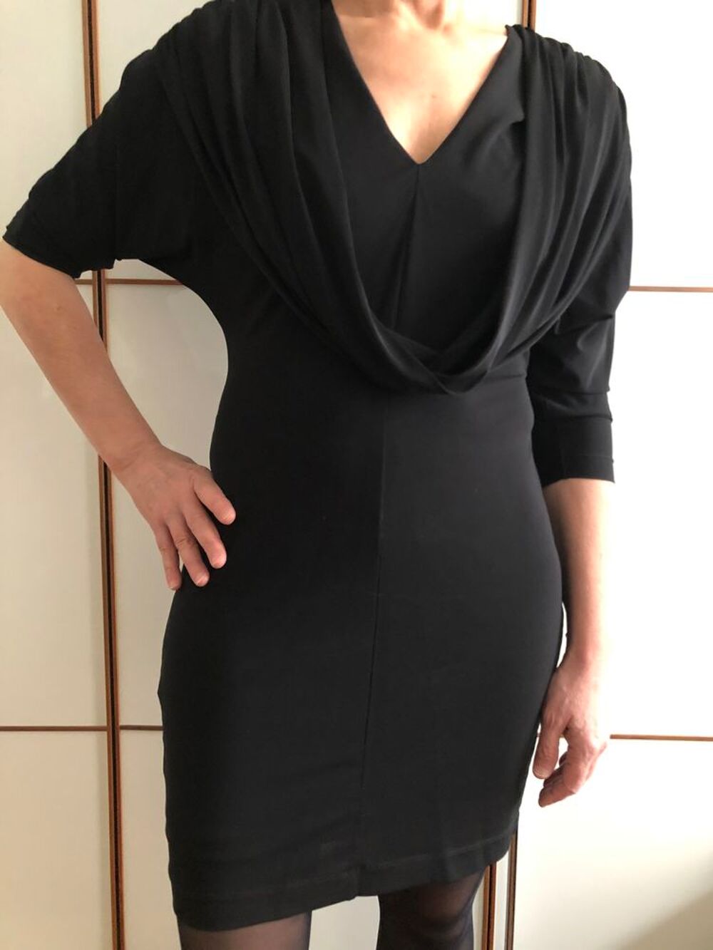 robe noire contoir des cotonniers Vêtements