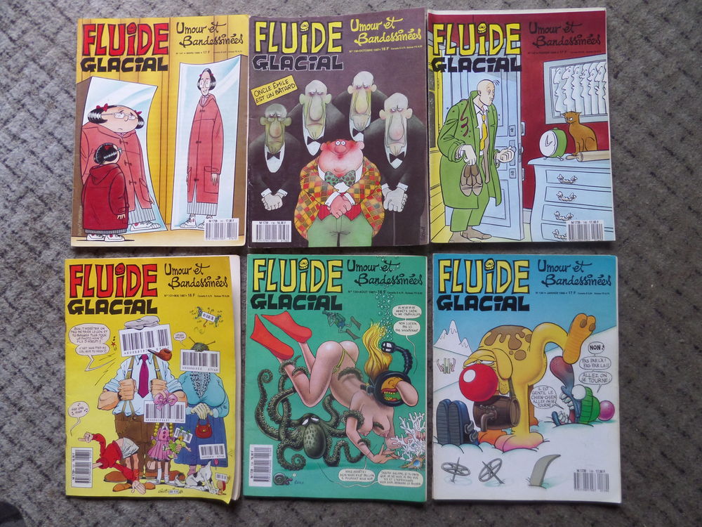 FLUIDE GLACIAL Livres et BD