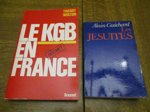 LE KGB EN FRANCE de WOLTON T. (1986-Les JESUITES de GUICHARD 0 Mérignies (59)