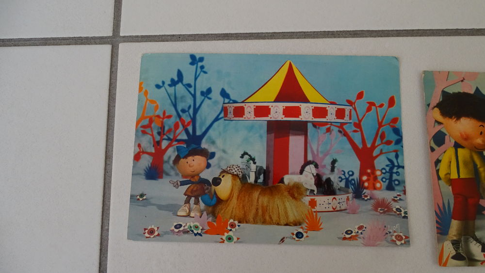 LOT 6 DE CARTES POSTALES Le Man&egrave;ge enchant&eacute; 