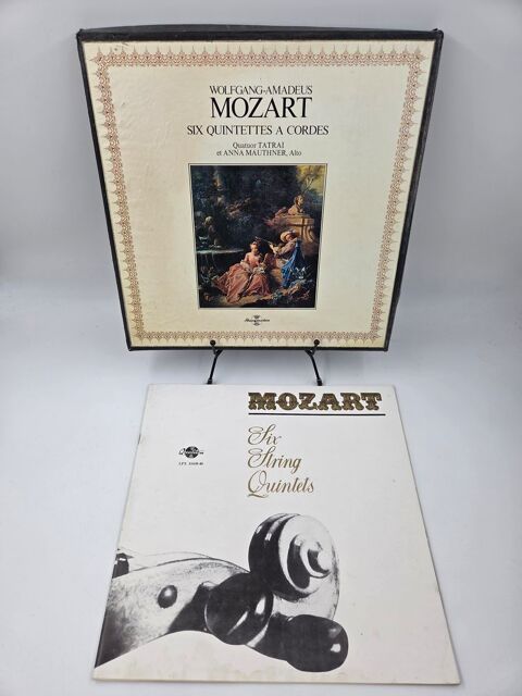 Coffret vinyle 33 tours Wolfgang-Amadeus Mozart 12 Vulbens (74)