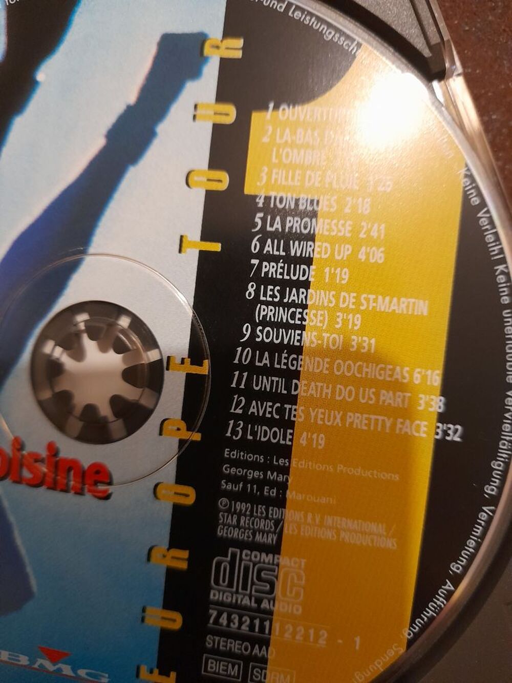 Double cd ROCK VOISINE CD et vinyles