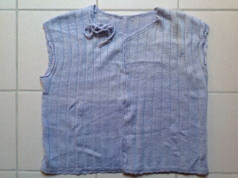 GILET EN LAINE BLEU CIEL FAIT MAIN Envoi possible
8 Tr�gunc (29)