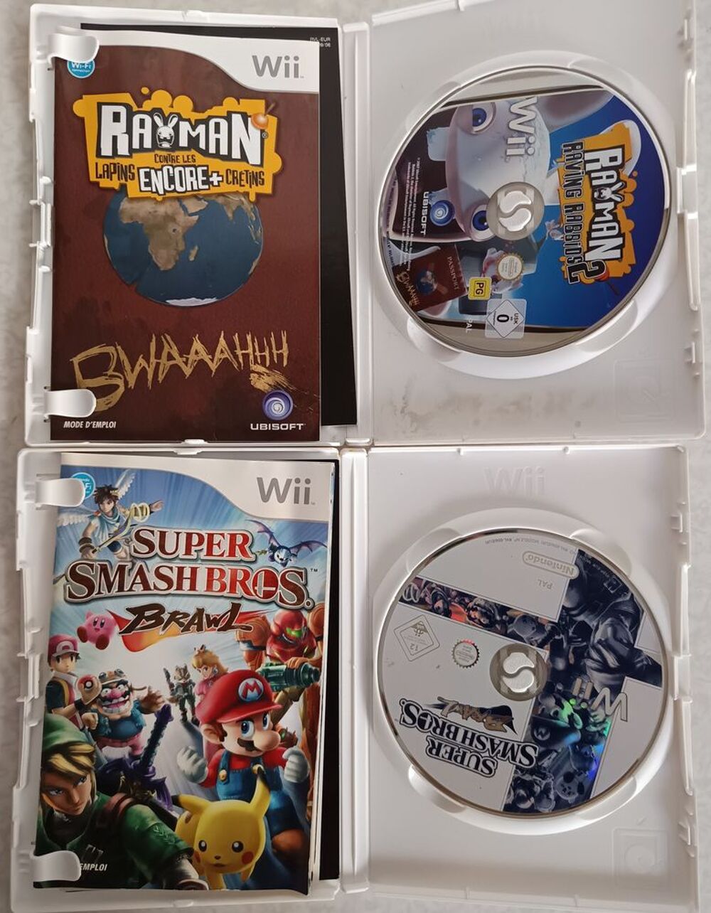 Lot 5 jeux Wii Nintendo Consoles et jeux vidéos