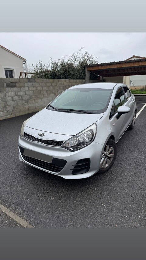 Kia rio 1.2 85ch gris acier