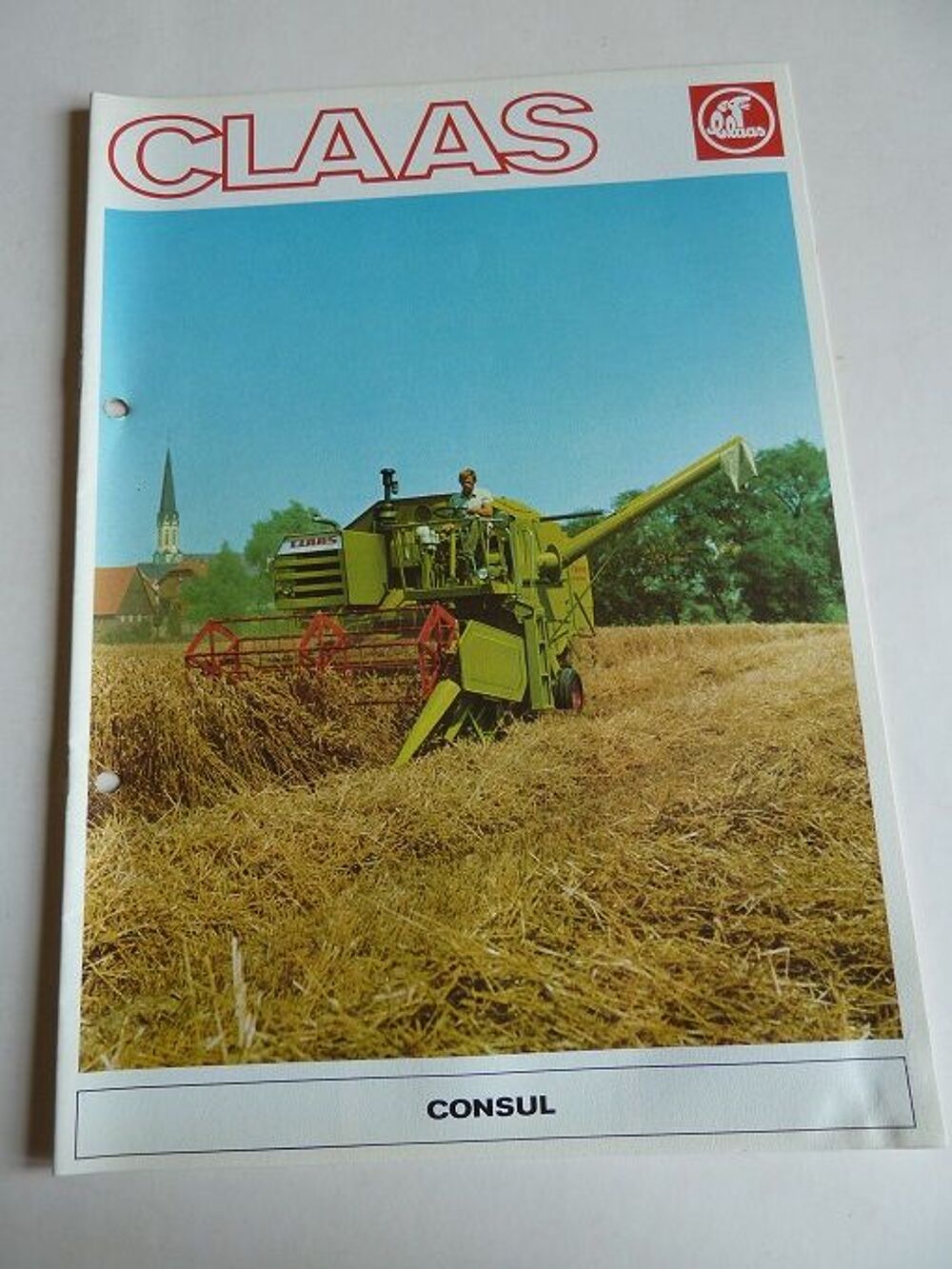 Prospectus moissonneuse CLAAS CONSUL 