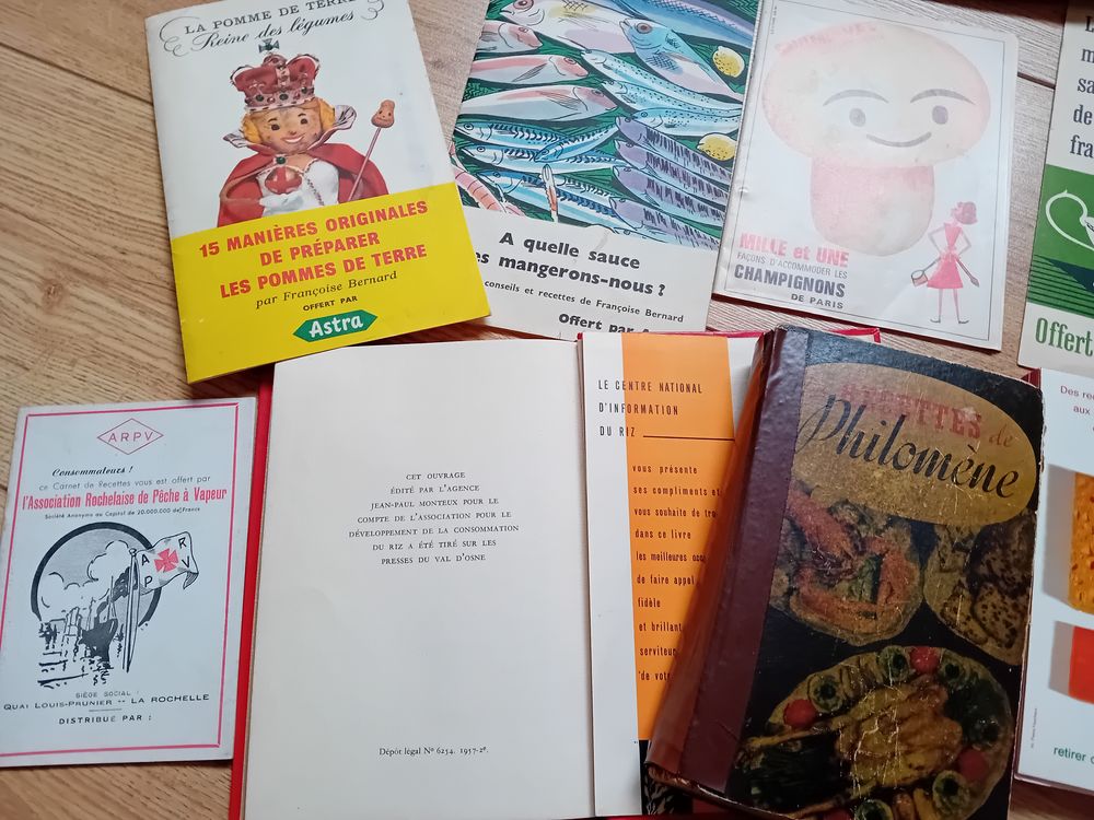Collection int&eacute;grale de La cuisine de A &agrave; Z (vintage 1970) Cuisine