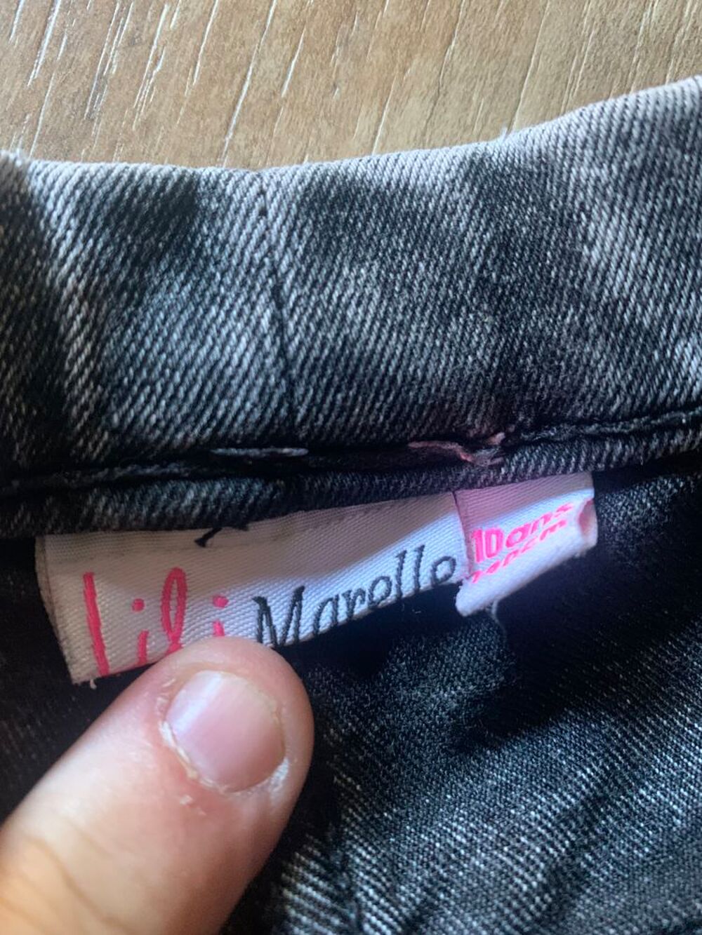 Jean enfant fille taille &eacute;lastique " Lili Mar Vêtements enfants
