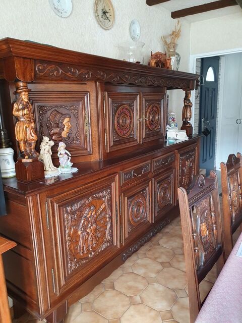 Salle � manger et chambre en ch�ne massif  excellent etat  0 Magnanville (78)