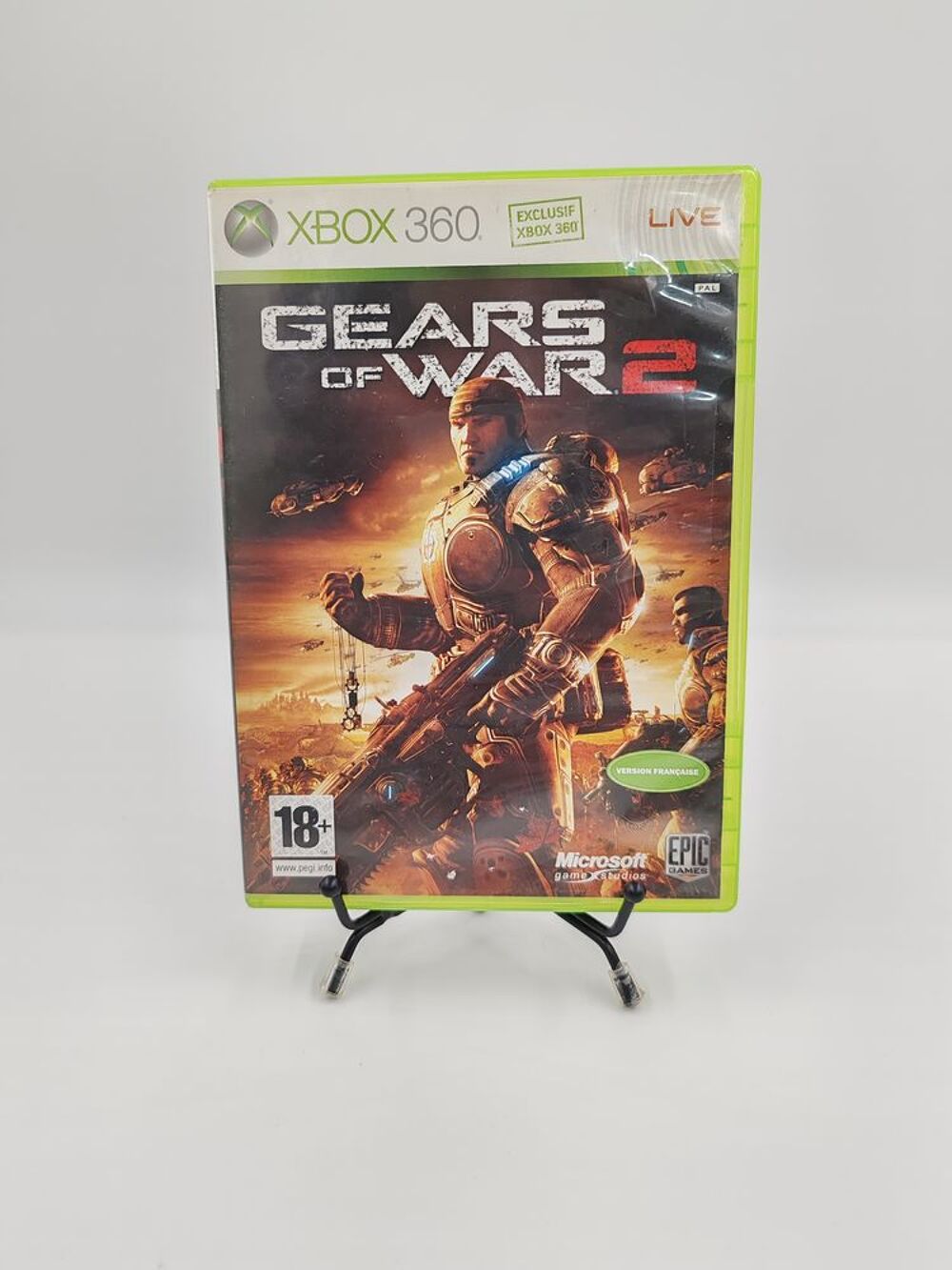Jeu Xbox 360 Gears of War 2 en boite, sans notices Consoles et jeux vidos