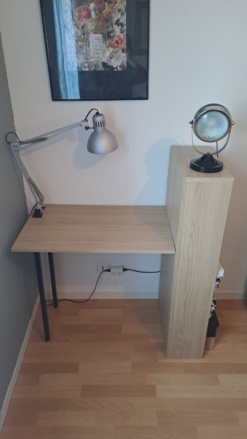 bureau avec biblioth&egrave;que Meubles
