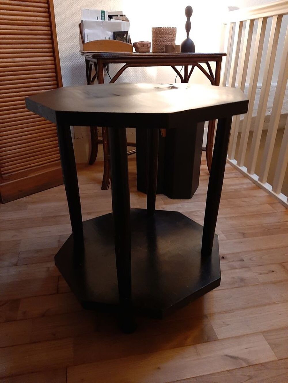 Gueridon octogonal ancien ann&eacute;e 30 Meubles