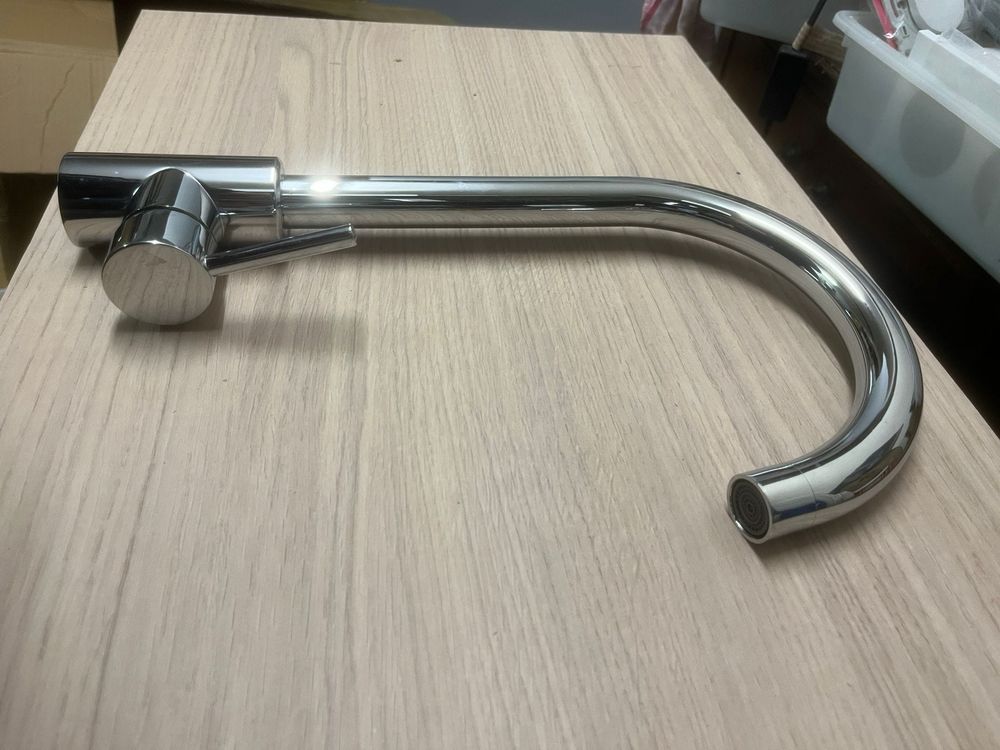 Mitigeur de cuisine col de cygne - Neuf Bricolage