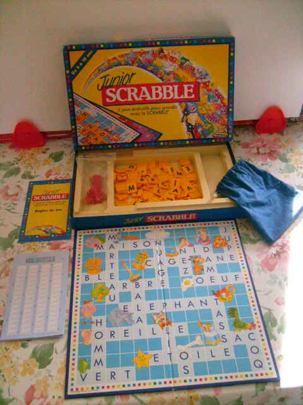 Boite de jeu" Scrabble junior " 2 Variations Jeux / jouets