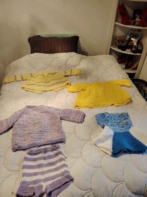 V�tements tricot�s fille 20 Toudon (06)