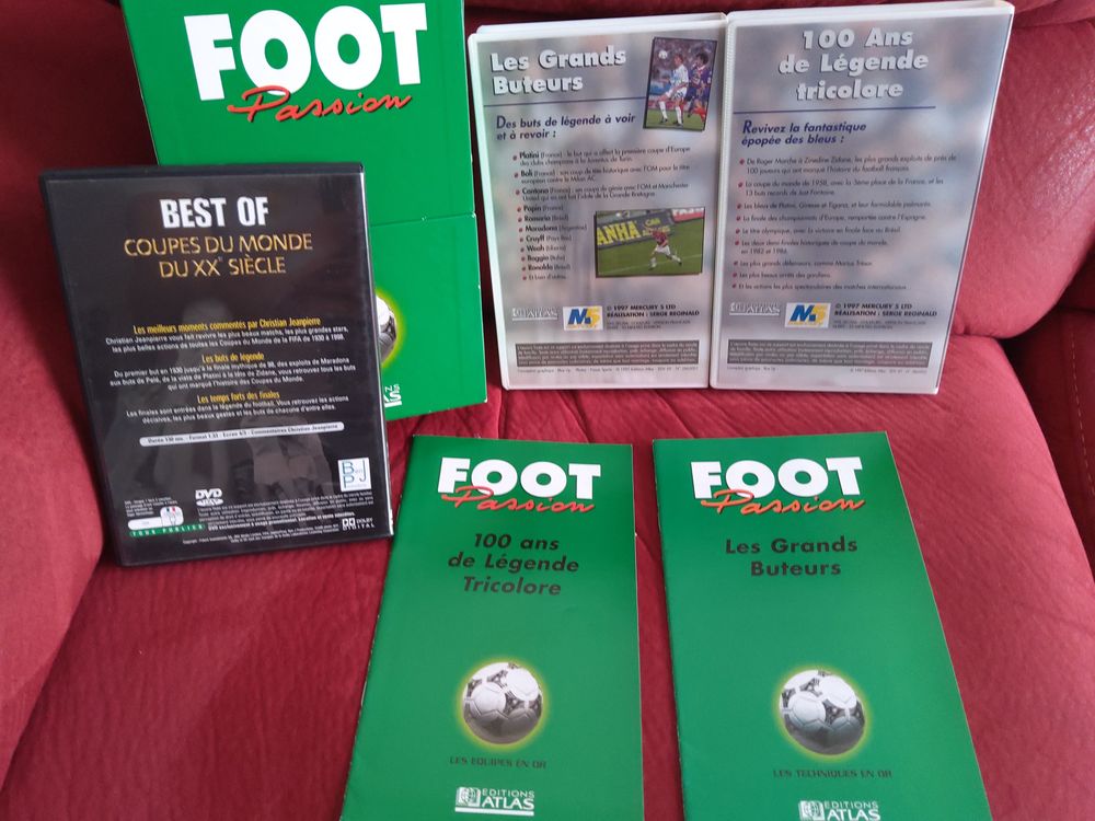 Le FOOT en DVD et K7 vid&eacute;o DVD et blu-ray