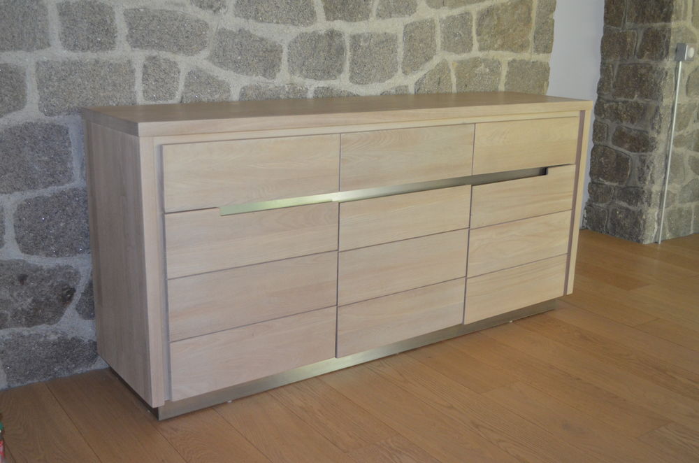 Meuble bas bois/m&eacute;tal Meubles