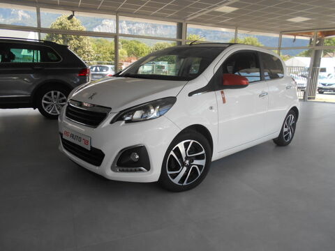 Peugeot 108 1.2 PureTech 82ch BVM5 Roland Garros TOP! 2017 occasion Drumettaz-Clarafond 73420