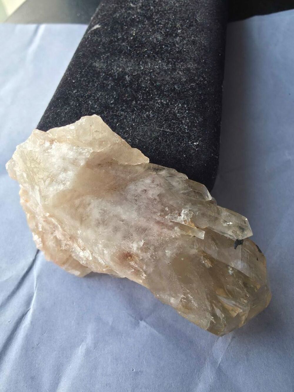 Pointe de Citrine brute de Kolwezi RDC-Collection 60g 