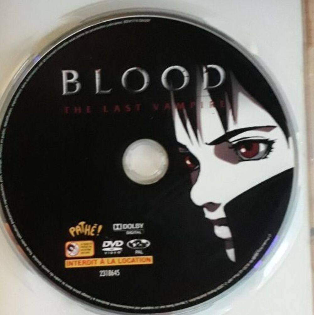 DVD blood the last vampire DVD et blu-ray