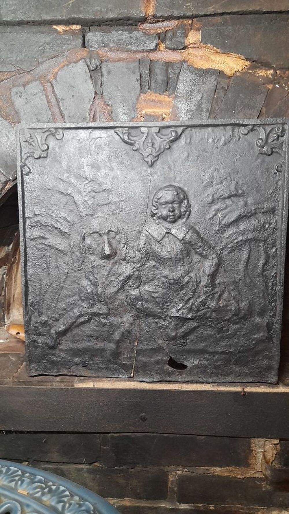 Plaque de chemin&eacute;e Décoration