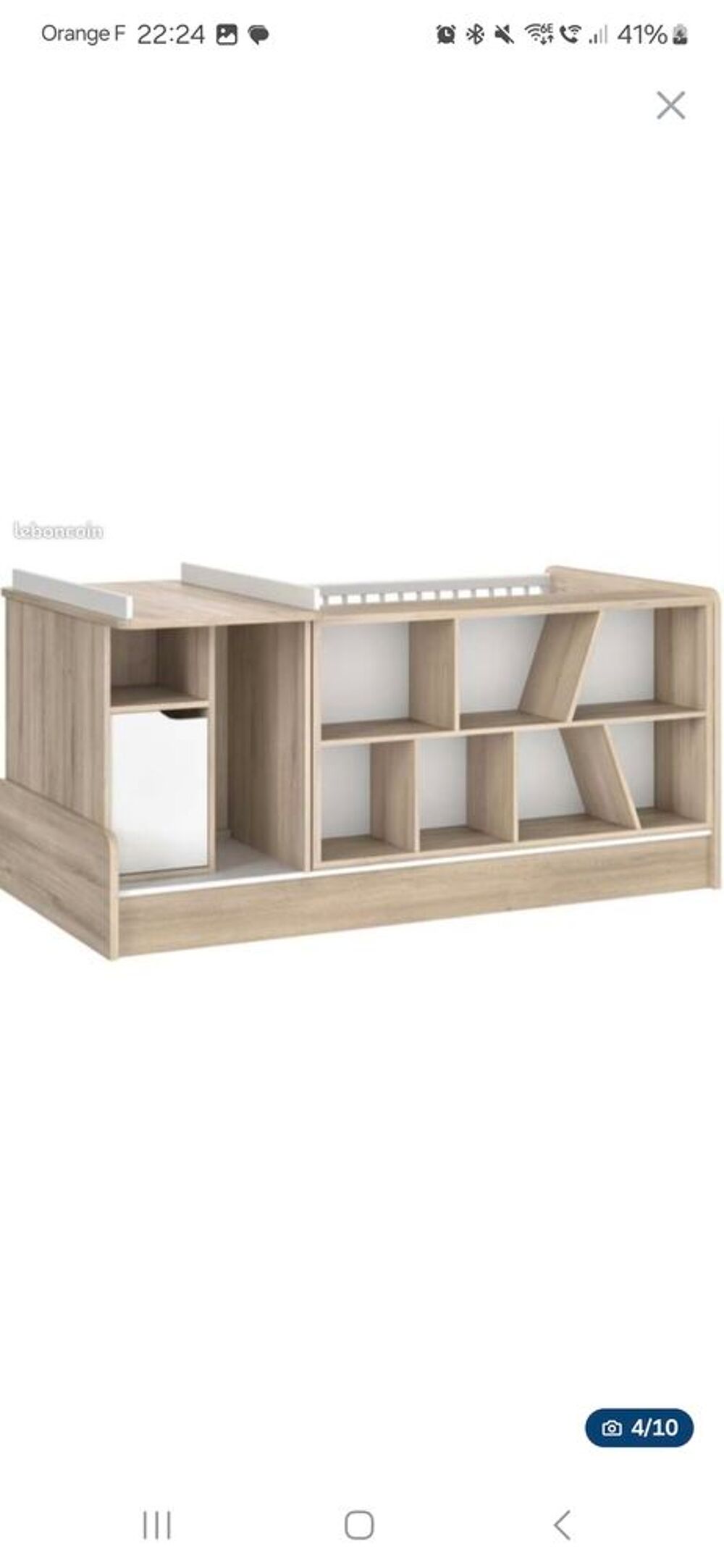 Lit &eacute;volutif Mobilier enfants