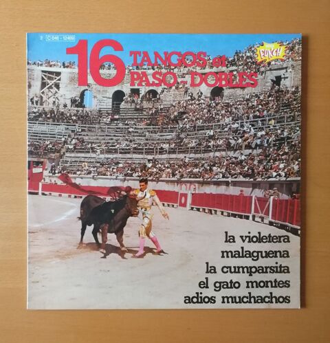 LP Raphael de Moncada/GRANADOS : 16 Tangos et Paso-Dobles 8 Argenteuil (95)