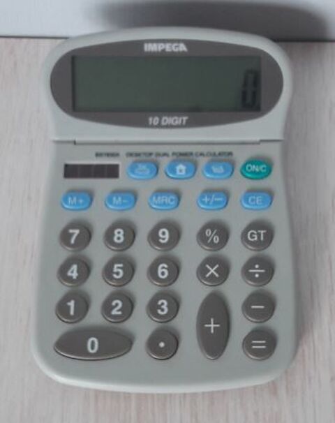 Calculatrice IMPEGA BS7830X solaire ou pile  3 Metz (57)